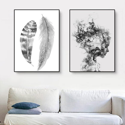 Fantasy-Themed Art Print Set Homeandso