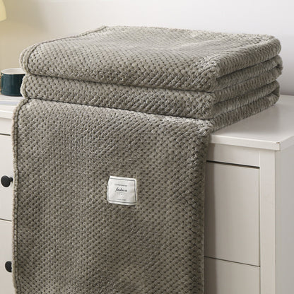 Decorative Ultra-Plush Textured Throw Blanket Homeandso