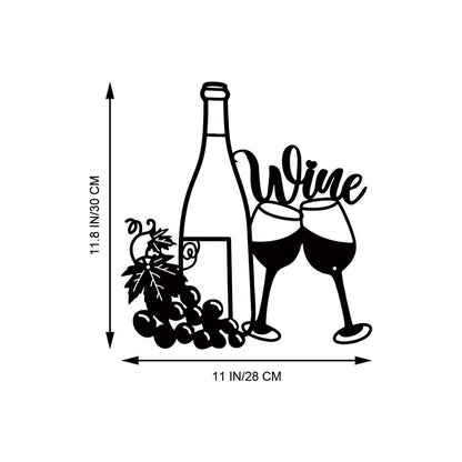 Wine-Themed Decorative Wall Art Homeandso
