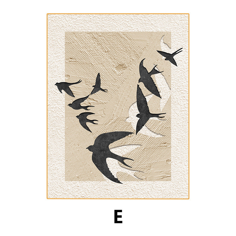 Elegant Bamboo-Inspired Framed Wall Art Homeandso