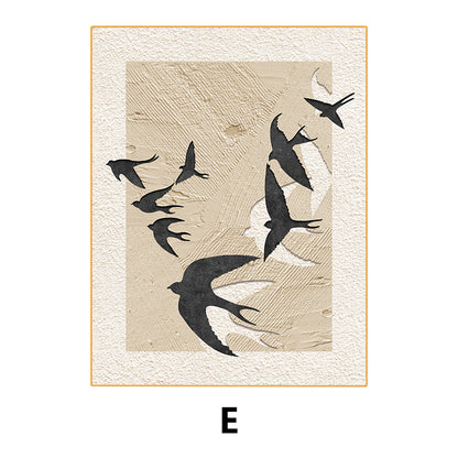 Elegant Bamboo-Inspired Framed Wall Art Homeandso