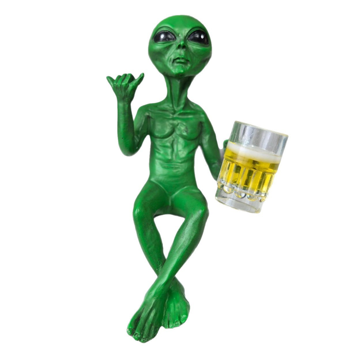 Alien Figurine Phone Holder Homeandso
