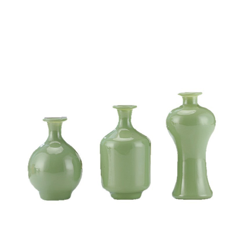 Decorative Round Glass Vase