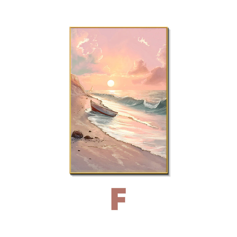 Beach Sunset Themed Canvas Wall Art Homeandso