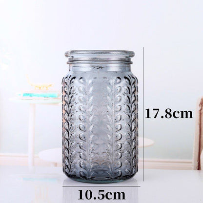 Home Decor Glass Jar