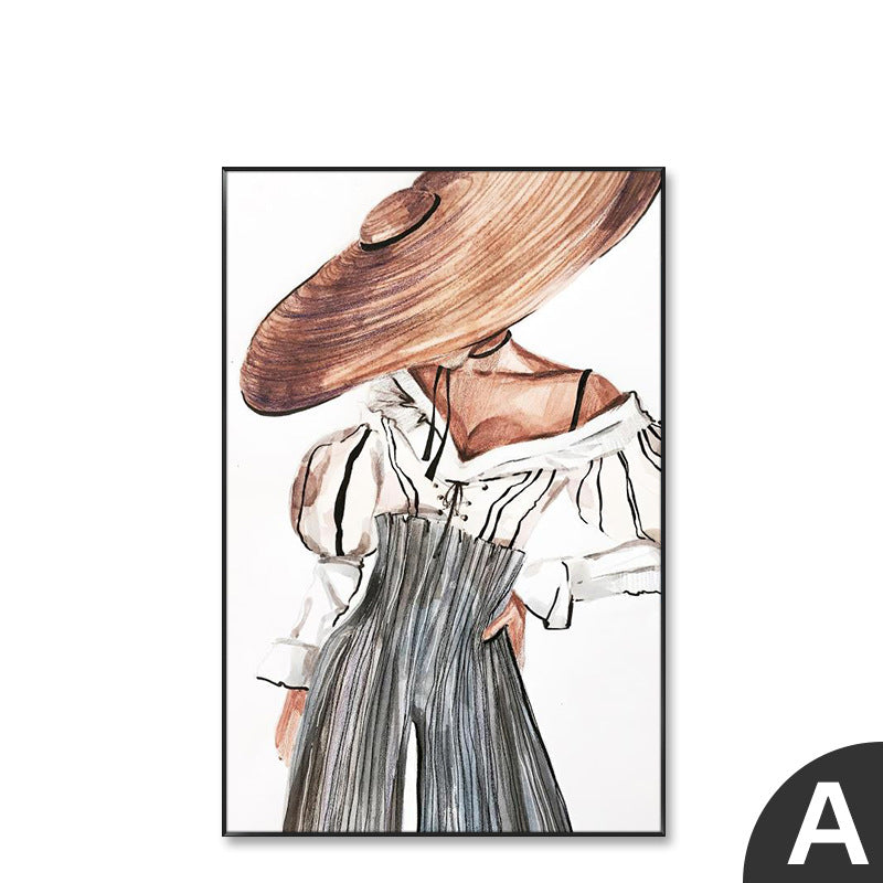 Artistic Fashion Illustration Wall Art Homeandso