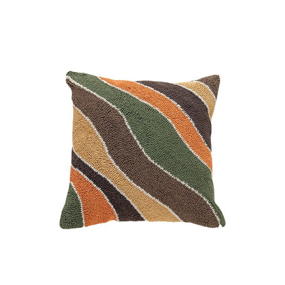 Textured Abstract Decorative Pillow