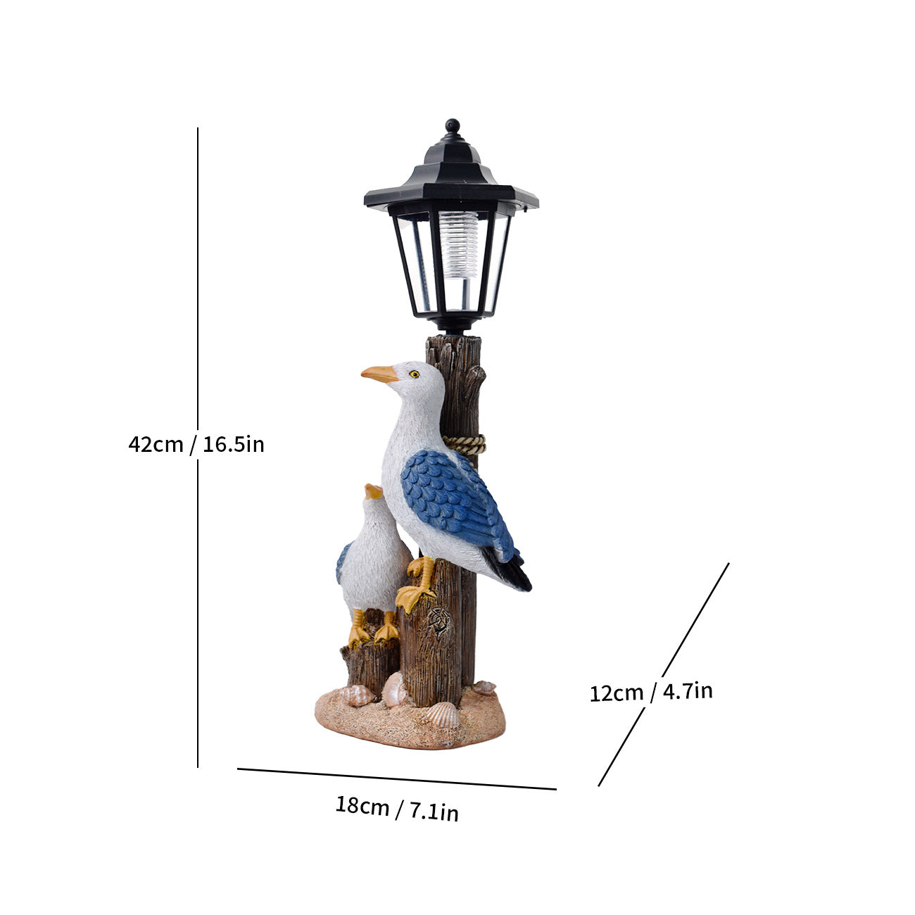 Decorative Seahorse Lantern Homeandso