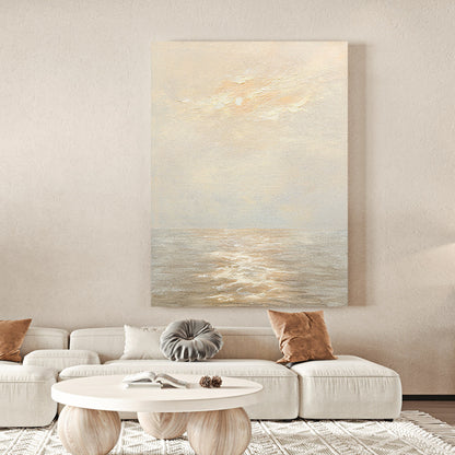 Textured Ocean Landscape Wall Art Homeandso