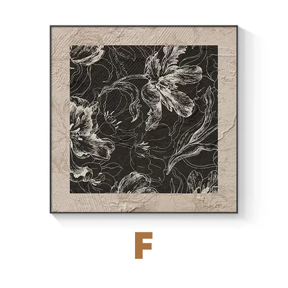 Decorative Floral Framed Artwork Homeandso
