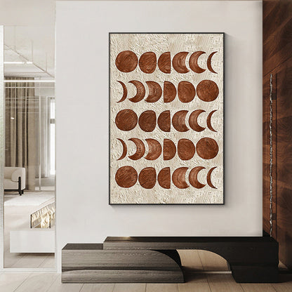 Bohemian Lunar Phase Wall Art Homeandso