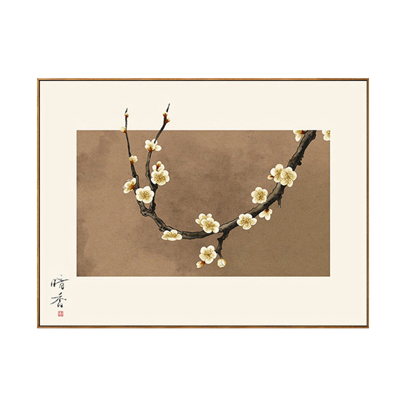 Elegant Framed Floral Blossom Art Print Homeandso