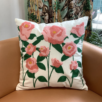 Dekoratives Blumen-Kissen