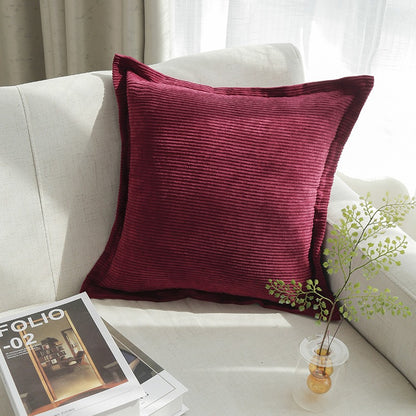 Textured Corduroy Throw Pillow