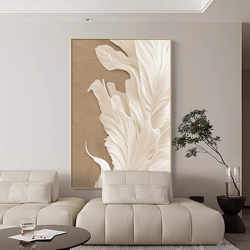 Elegant Floral Textured Wall Art Homeandso