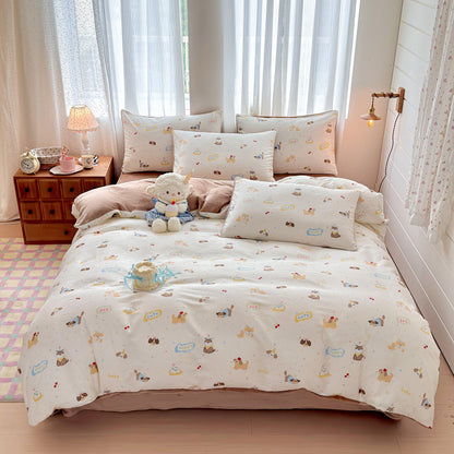 Fun Cartoon-Themed Quilt Set Homeandso