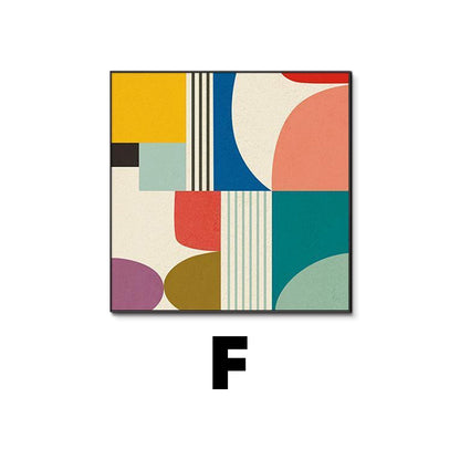 Abstract Geometric Canvas Wall Art Homeandso 1790073311