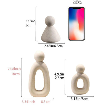 Modern Abstract Figurine Homeandso