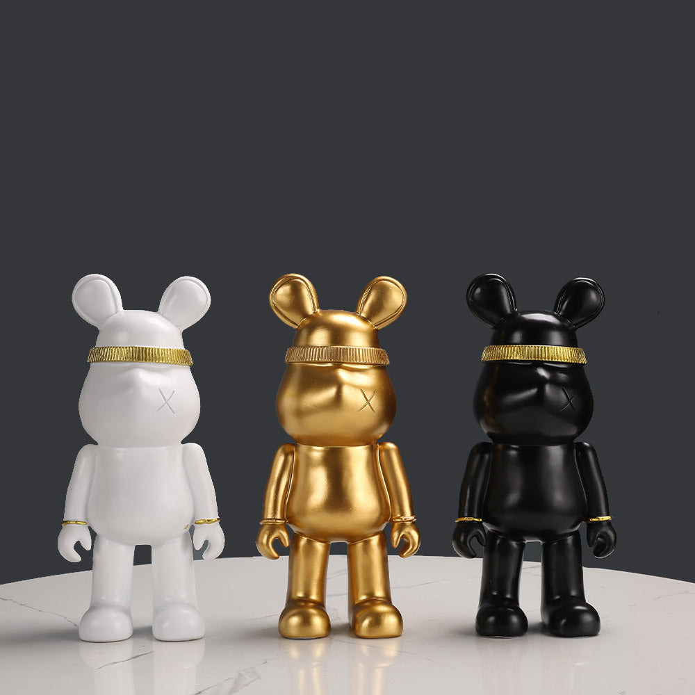 Artistic Bear Figurine Homeandso