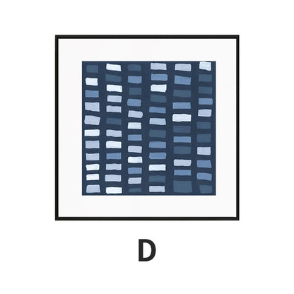 Abstract Grid Pattern Framed Art Print Homeandso