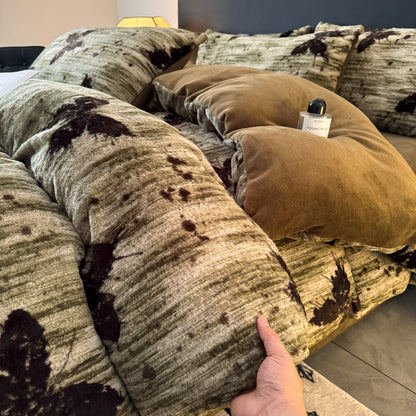 Luxurious Faux Fur Duvet Cover Set
