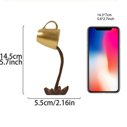 Creative Coffee Mug Design Phone Holder Homeandso