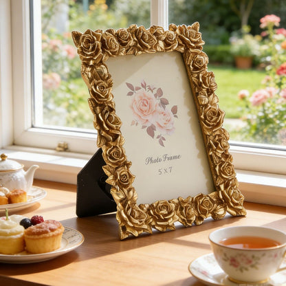Ornate Floral Picture Frame Homeandso