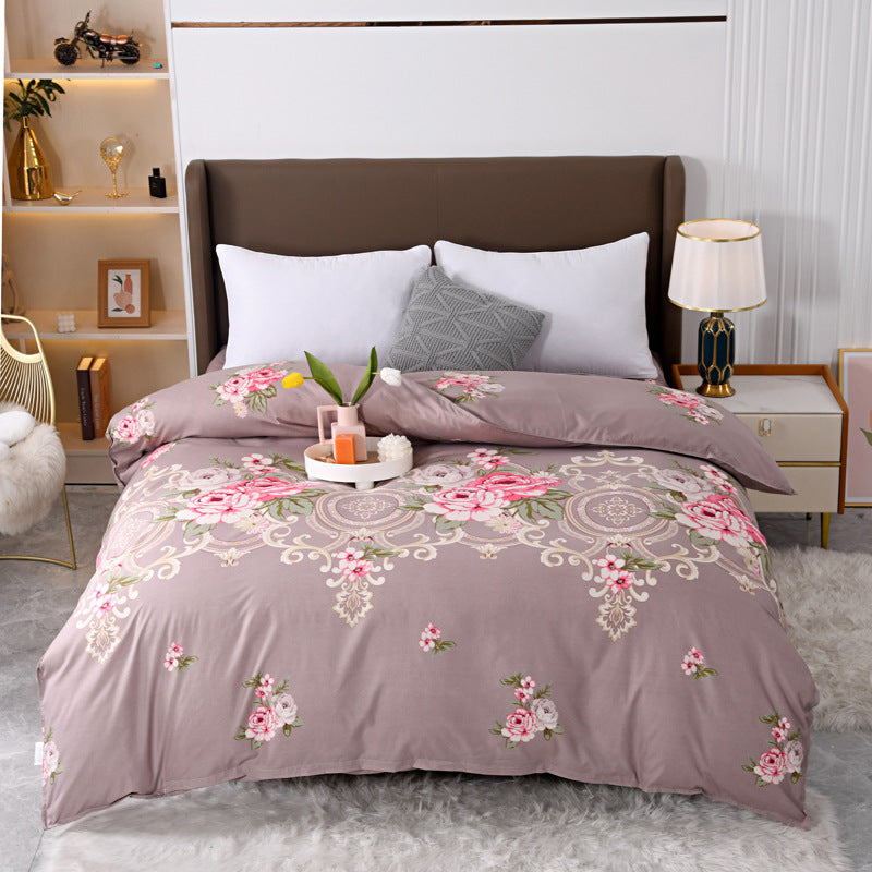 Luxury Floral Print Bedding Set