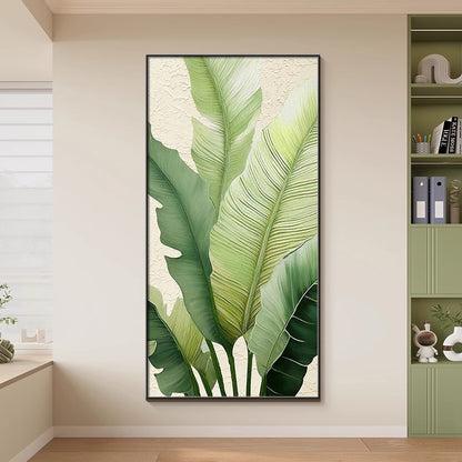 Botanical Leaf Canvas Wall Art Homeandso