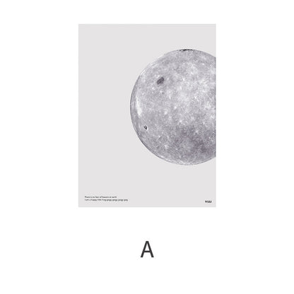 Celestial Moon Art Print Homeandso