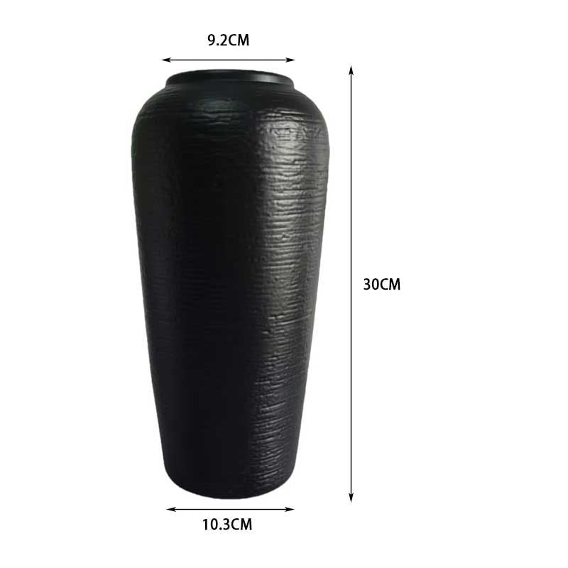 Elegant Textured Ceramic Vase