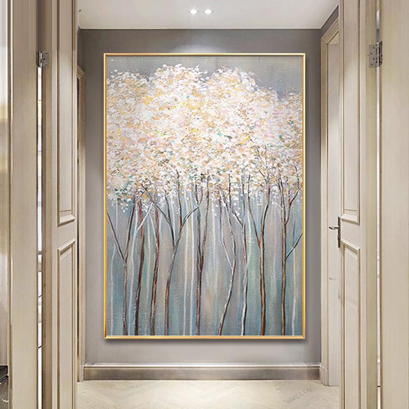 Decorative Framed Floral Canvas Art Homeandso