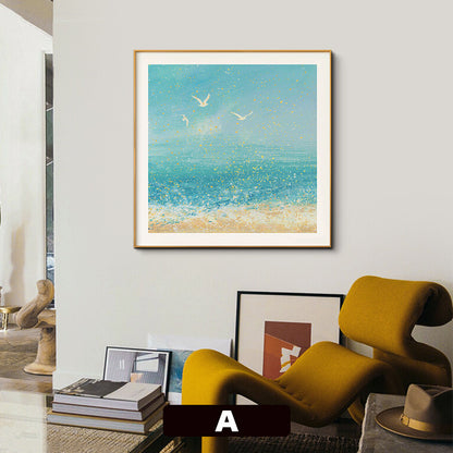 Coastal Serenity Art Print Homeandso