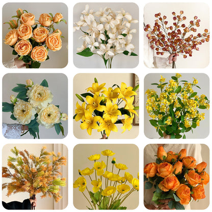 Decorative Floral Decoration for Living Room