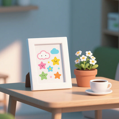 Playful Decorative Artwork Frame