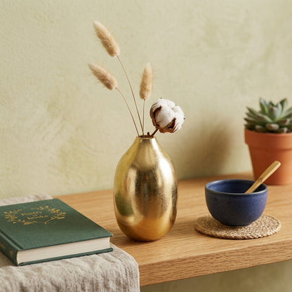 Organic Minimalist Stoneware Vase