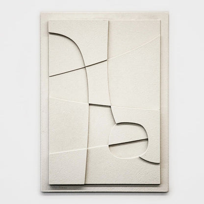 Textured Artistic Abstract Wall Sculpture Homeandso