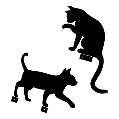 Cat Silhouette Decorative Wall Art Homeandso