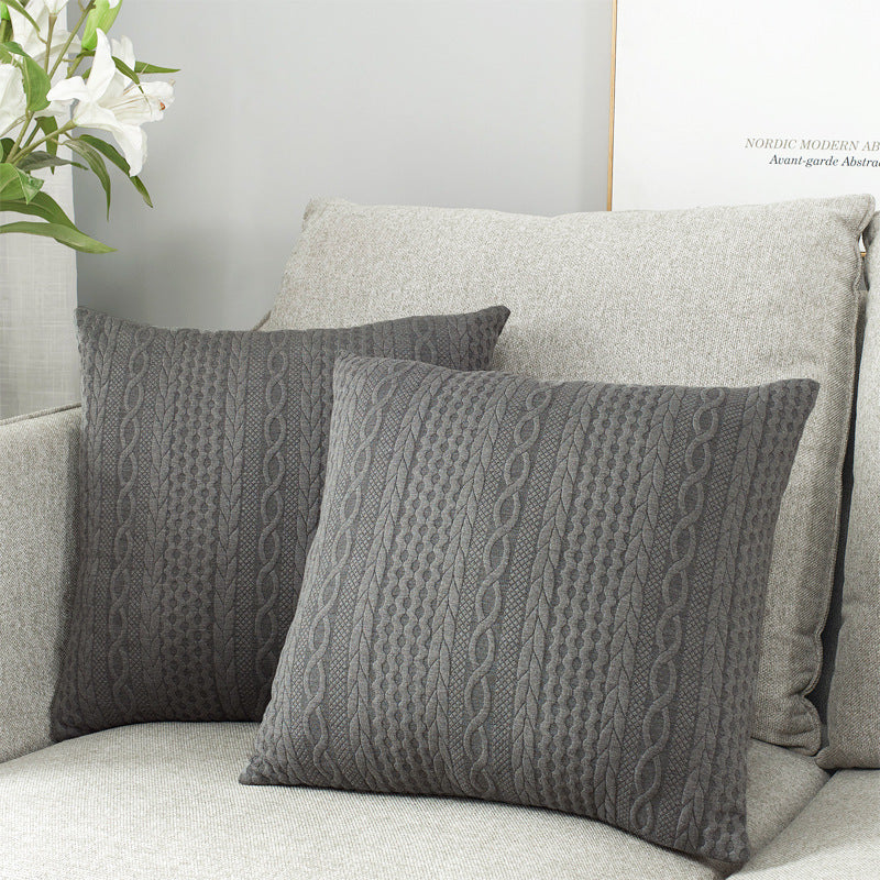 Textured Throw Pillow