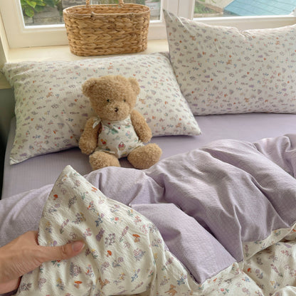 Playful Cartoon Duvet Cover Set Homeandso