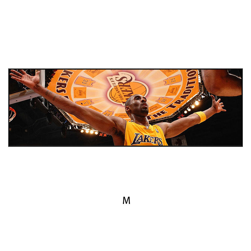 Men's Stylish Basketball Action Wall Art Print Homeandso