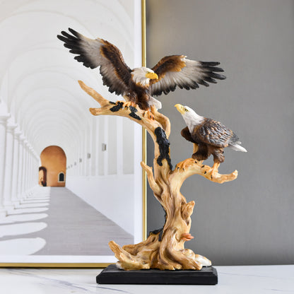 Majestic Bald Eagle Statue Homeandso