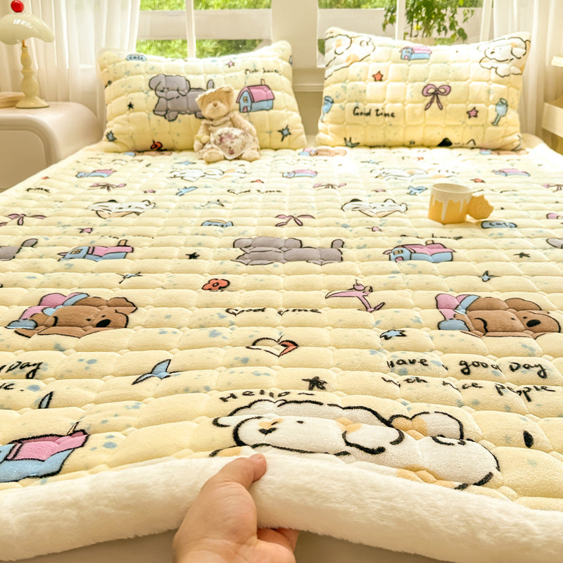 Plush Cartoon-Themed Blanket Homeandso