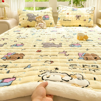 Plush Cartoon-Themed Blanket Homeandso