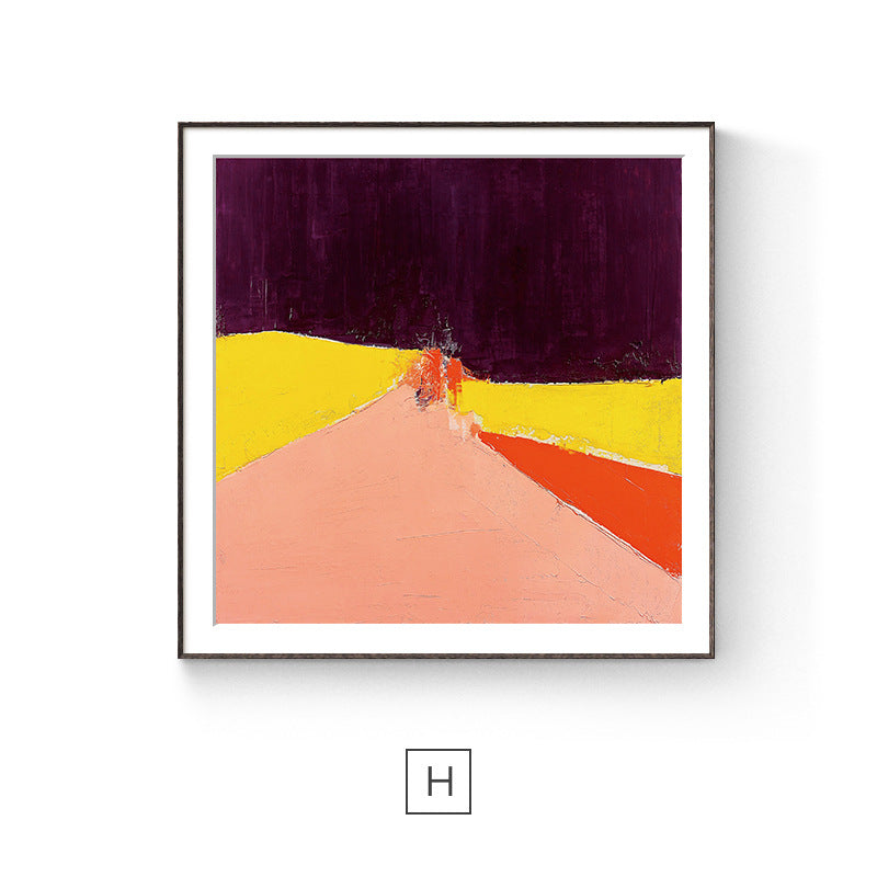 Artistic Coastal Landscape Wall Art Homeandso