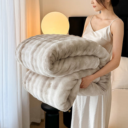 Ultra-Soft Fleece Throw Blanket Homeandso