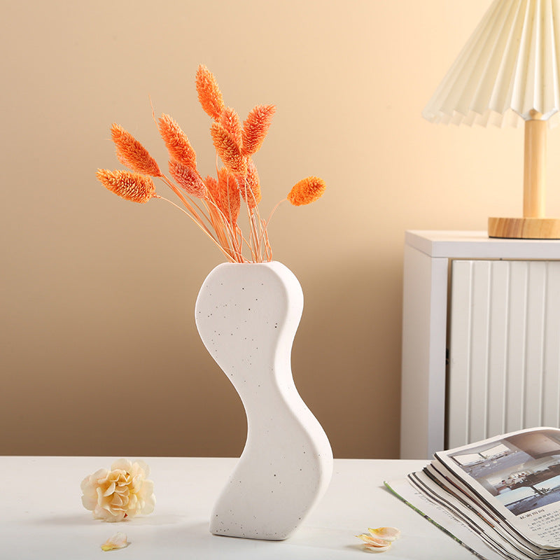 Abstract Shaped Ceramic Sculpture Homeandso