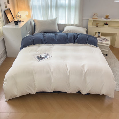 Lightweight Breathable Cotton Duvet Cover Set Homeandso
