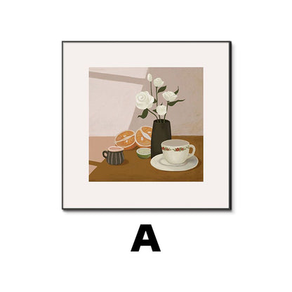 Decorative Botanical Art Print Homeandso