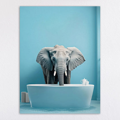 Whimsical Cat-Themed Wall Art Print Homeandso